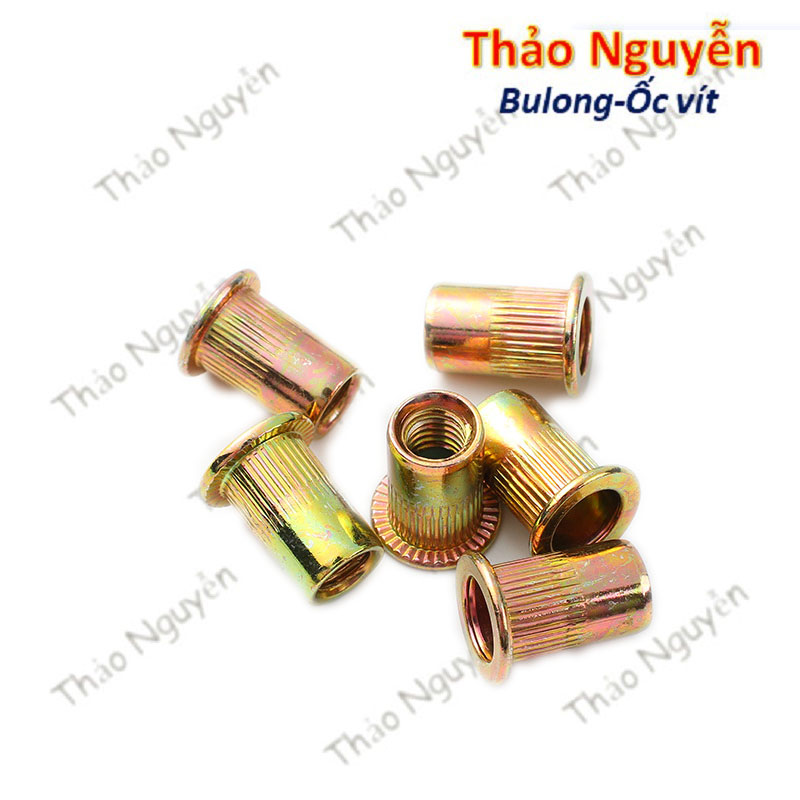 Tán ecu rút thép size M3 M4 M5 M6 M8 M10 (10 con)