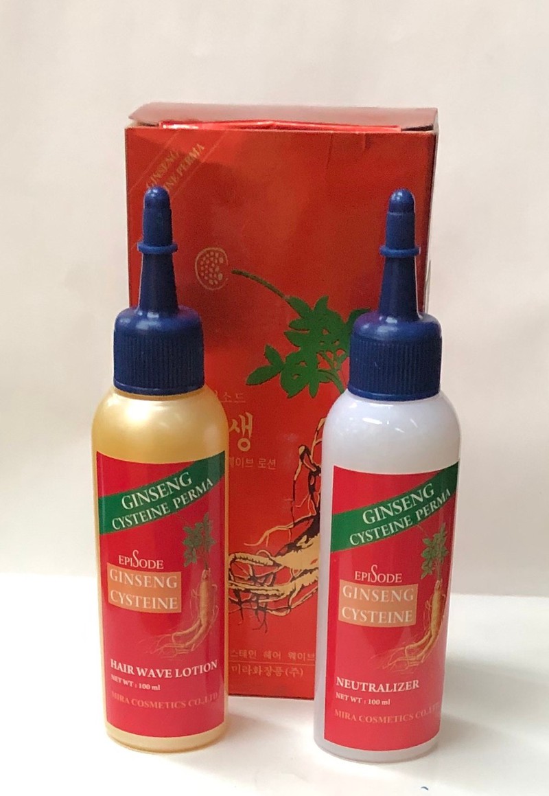 Uốn Tóc Nhân Sâm Gingsen MIRA (100ml x2 )
