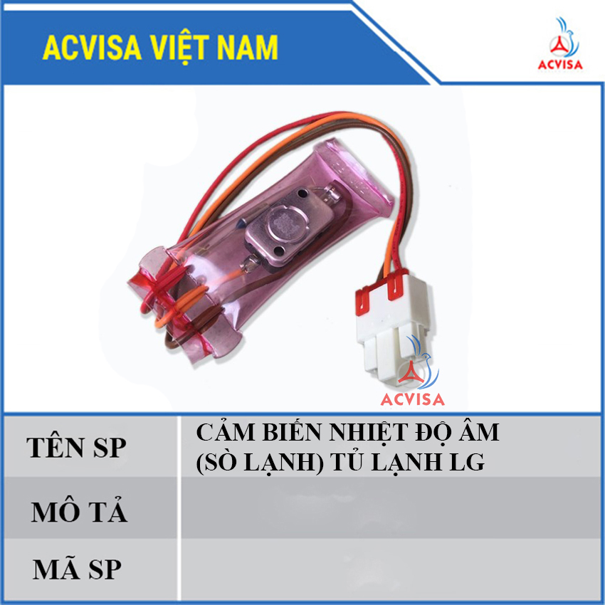 Cảm Biến Nhiệt Độ Âm (Sò Lạnh) Tủ Lạnh LG