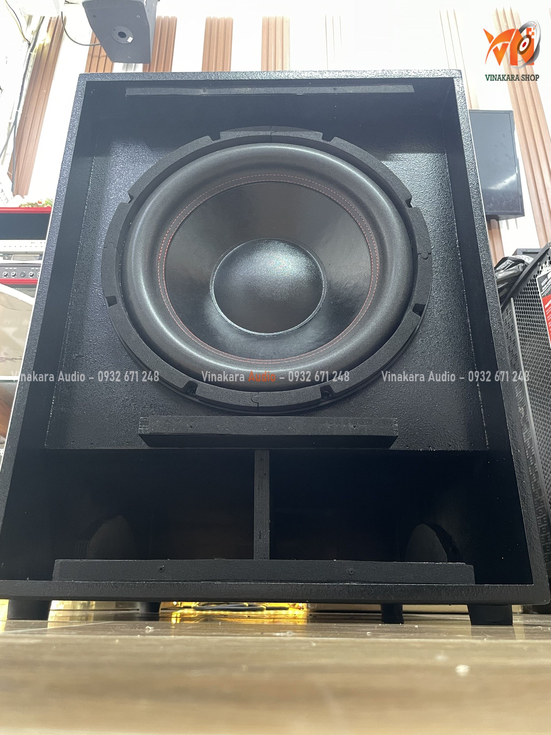 Loa sub adxb50 bass 40cm, 4 tấc đơn, từ 170 coil 76 nhập khẩu, hàng tuyển chất lượng 400-600w - sl 1 loa