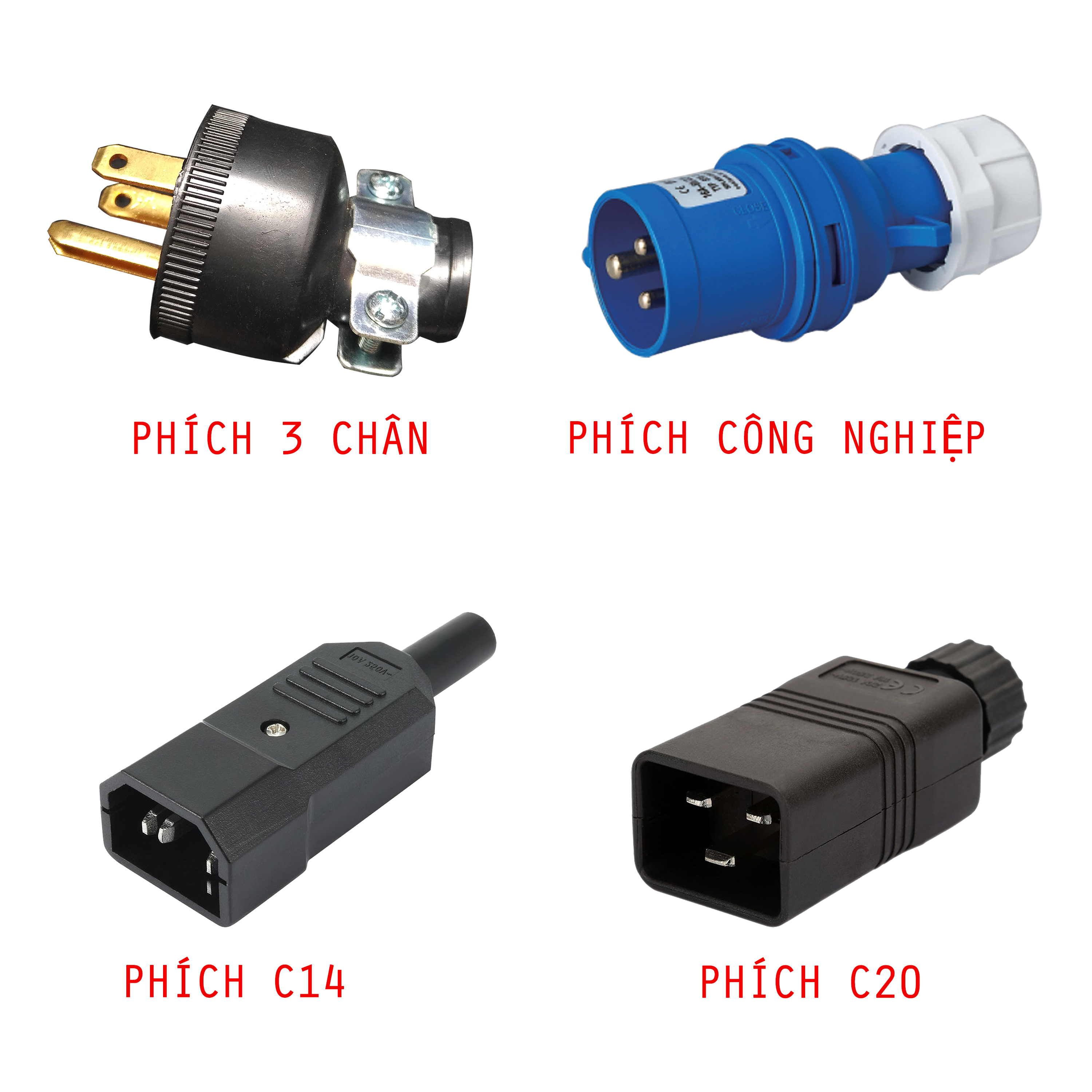 [HCM]Ổ Cắm Điện Đa Năng 12 cổng có CB 32A Cho Tủ Rack