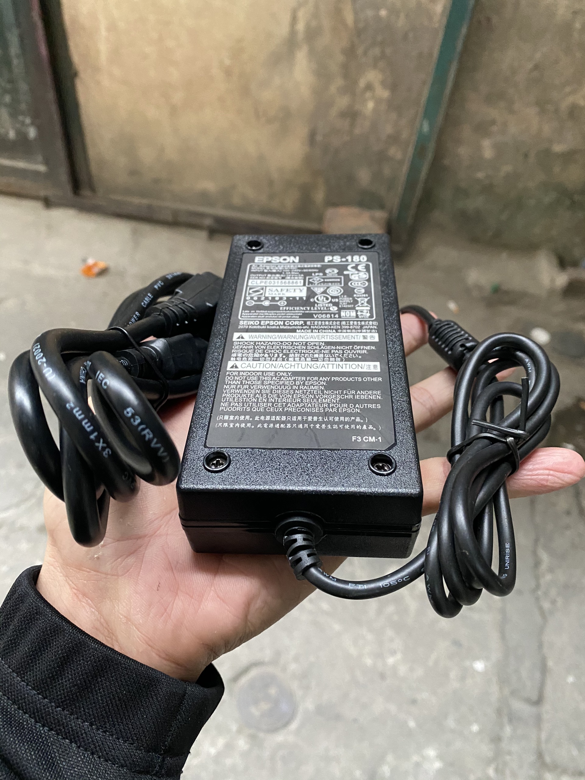 Adapter nguồn 24V 3A zin bóc máy