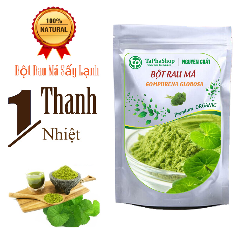 Bột Rau Má 100g Cao Cấp - Thảo Dược Tấn Phát