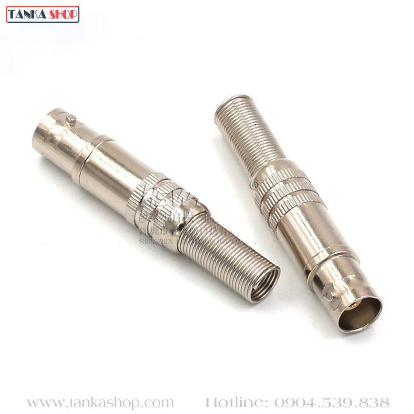 Jack BNC hàn nối chia cáp đồng trục cho camera