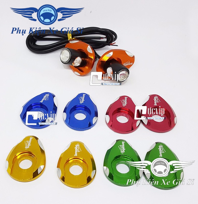 [HCM]Long Đền Xi Nhan 2 Tầng Gắn Xe Exciter Và Vario 2018 - 2019 Nhôm CNC Đẳng Cấp MS1740