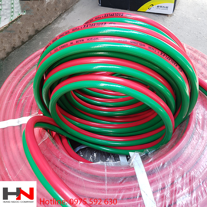 10 mét ống hơi đôi hàn cắt gió đá Masuka 6,5mm