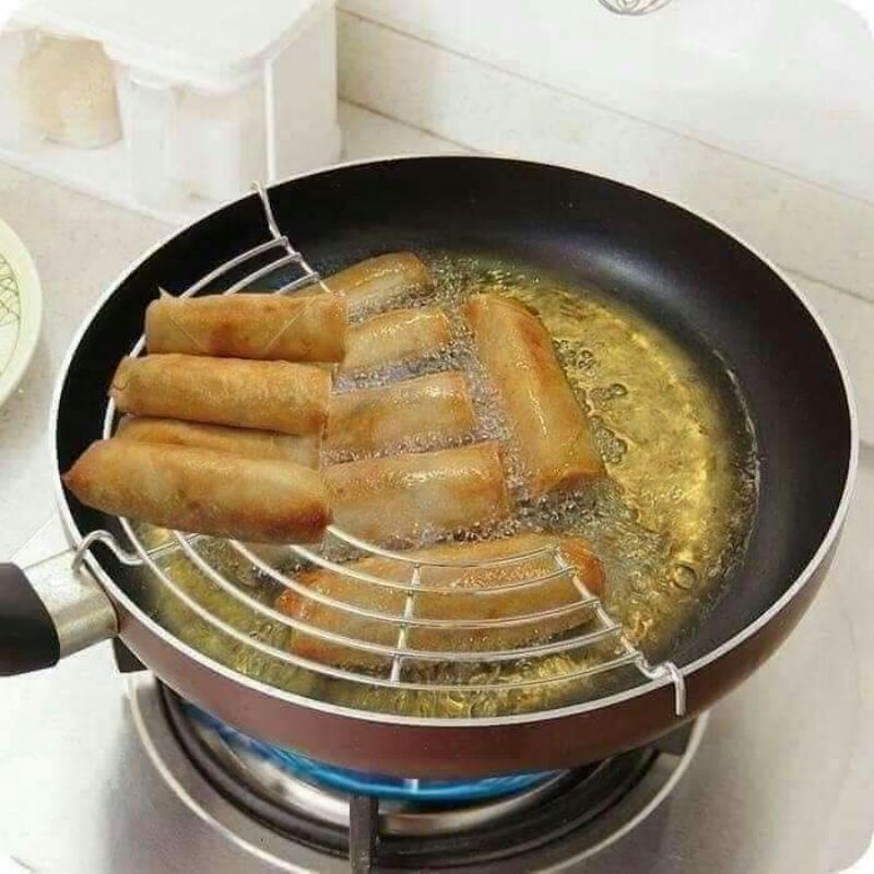 Vỉ gác chảo inox cao cấp 30cm