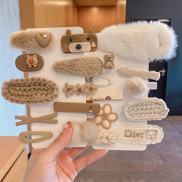 Set kẹp tóc siêu xinh xắn - UniLabel