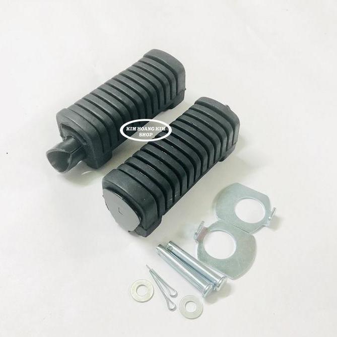 Cặp gác chân cao su zin gắn xe wave