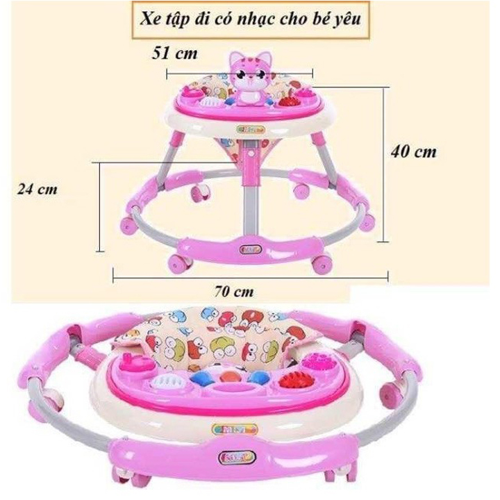 XE TRÒN TẬP ĐI MẪU MỚI