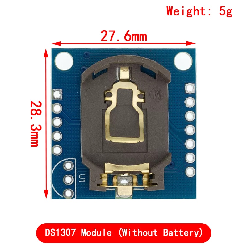 1pcs pcf8563 ds3231 pcf8523 at24c32 ds1302 ds2121sn iic precision rtc real time clock memory module for arduino new original