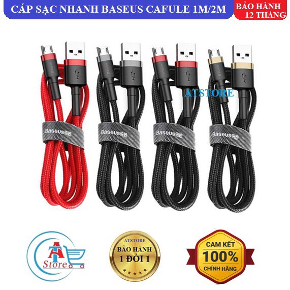 [ 2 Mét ] Cáp Sạc Nhanh Baseus Iphone Siêu Dài, Chống Đứt Gãy.