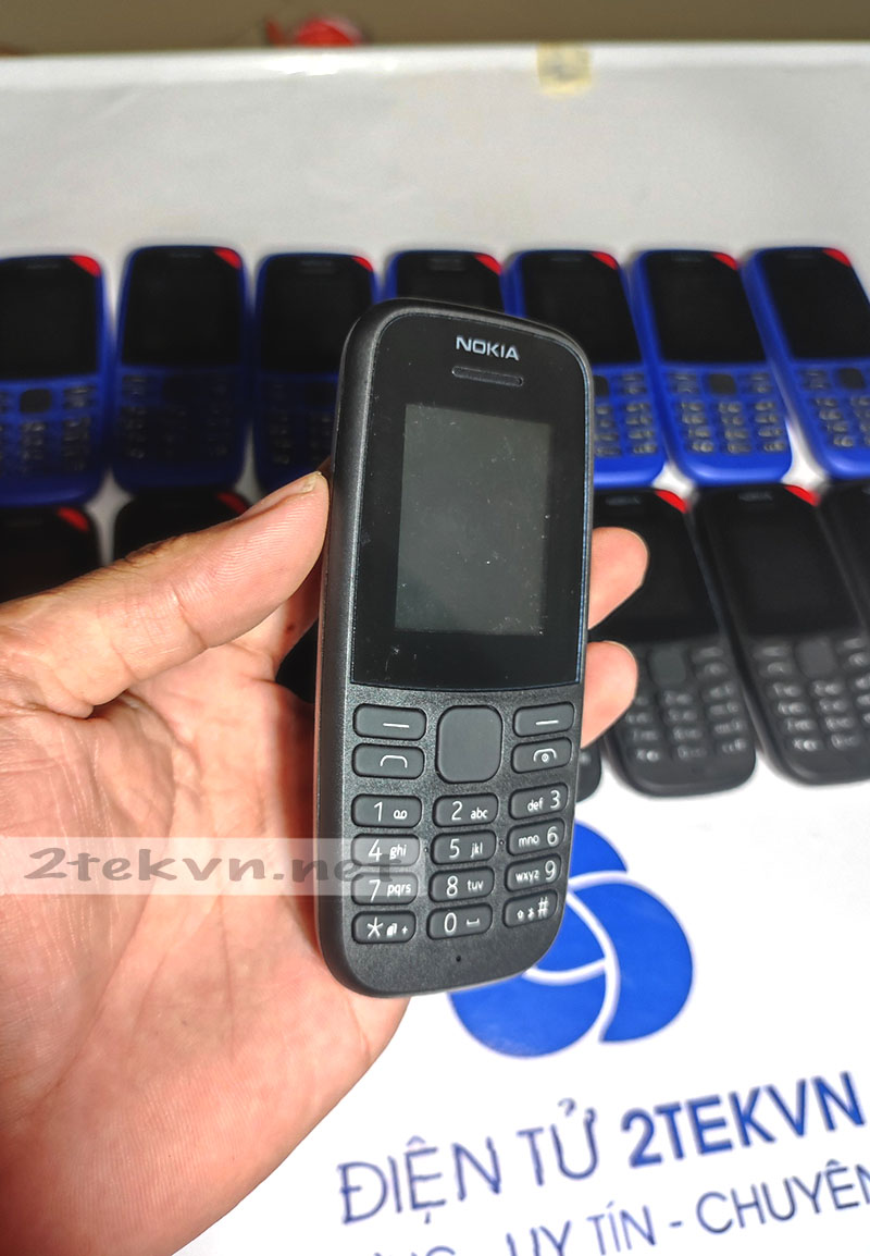 Điện thoại rẻ Nokia 105 (2019) chính hãng 2 sim