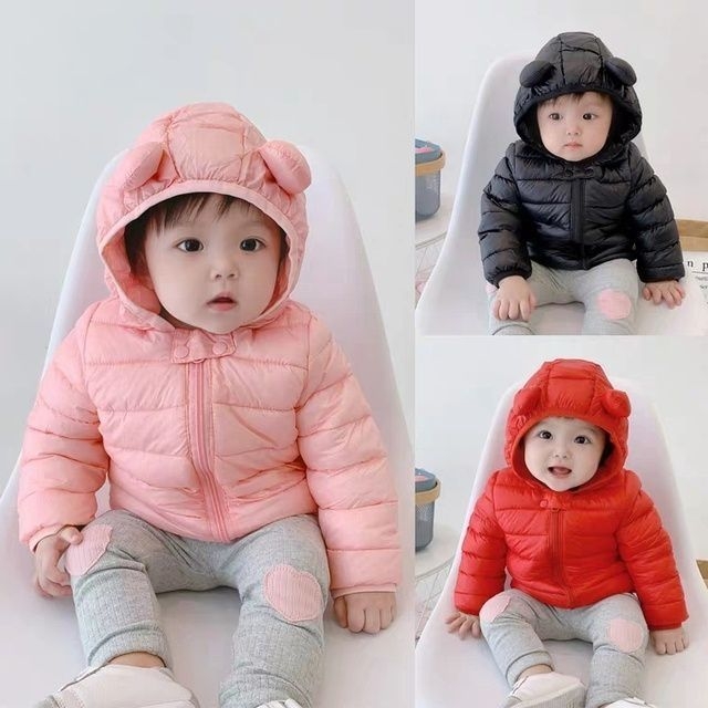 Áo Phao Tai Gấu Siêu Nhẹ cho bé 7-17kg