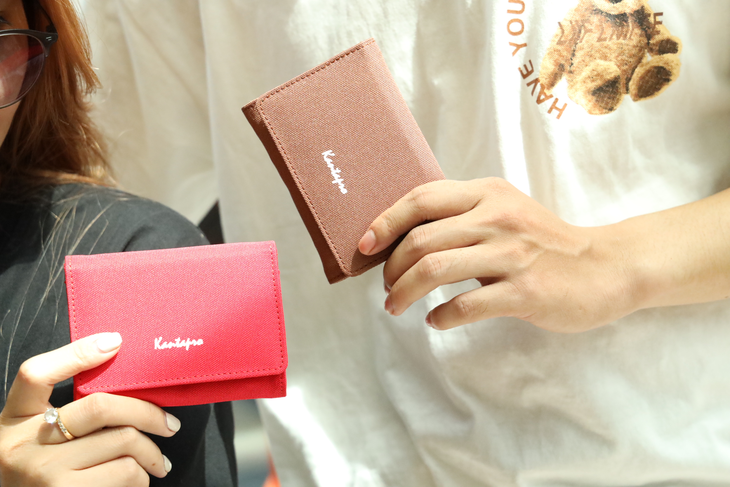 Ví đựng thẻ vải Polyester KANTAPRO dáng ngang - Mini Wallet (8 colors)