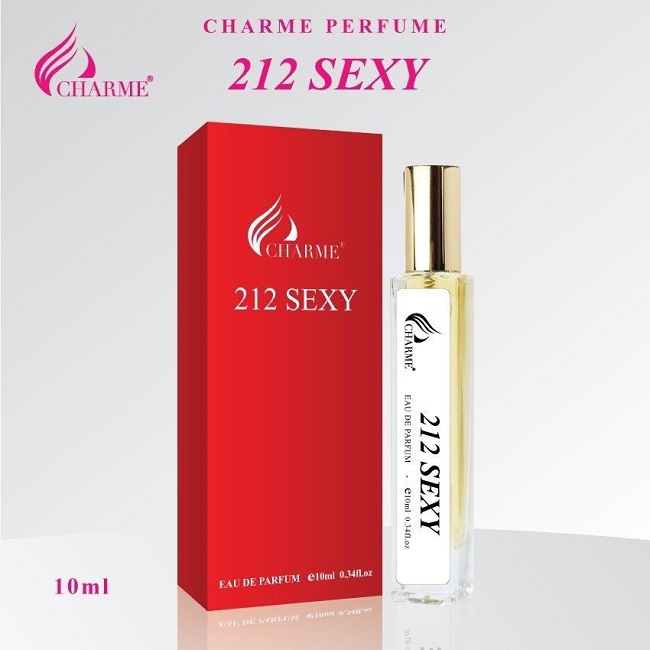 [HCM]Nước hoa nam charme 212 Sexy -  (50ML)( lô gô mới deter mới)