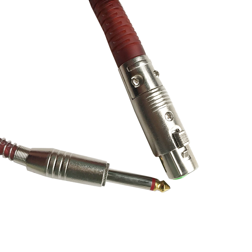 Dây micro đầu 6.5mm dài 6m lõi đồng