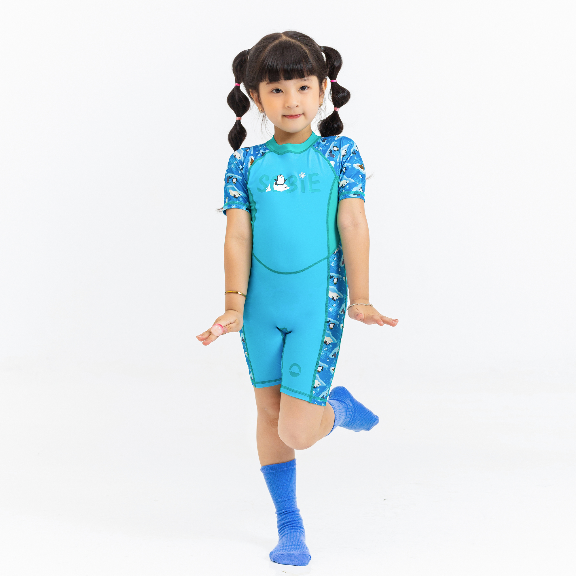 Đồ bơi trẻ em cánh cụt tuyết Sobie