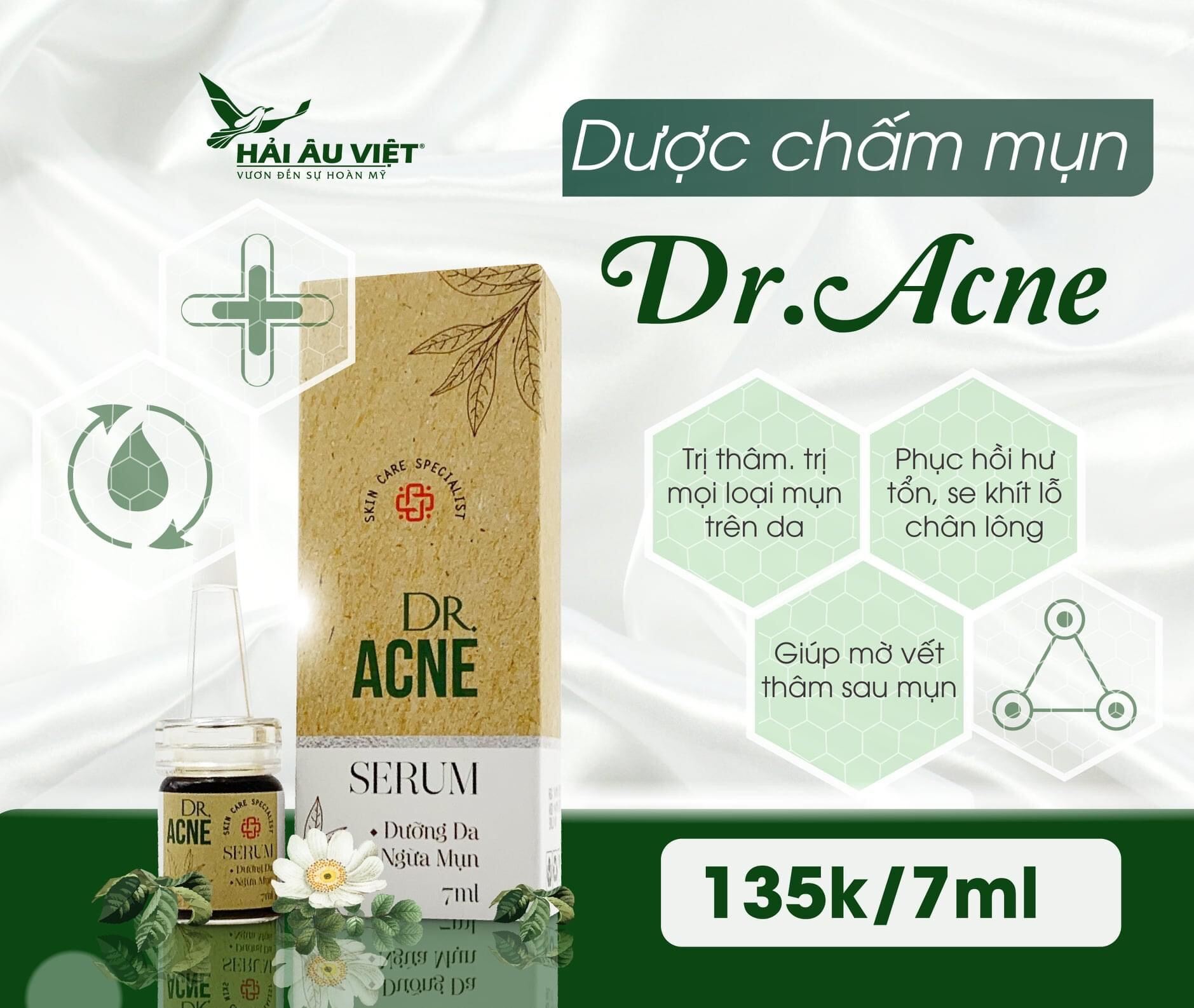 Chấm mụn 2 lớp xẹp mụn sau 4h