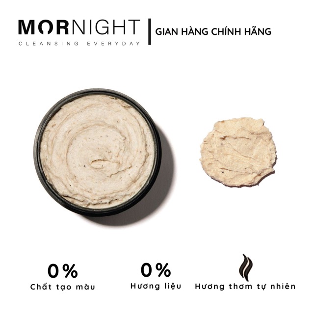 [CHÍNH HÃNG] Sữa rửa mặt hữu cơ ngũ cốc -100g (CORN) MORNIGHT☘️
