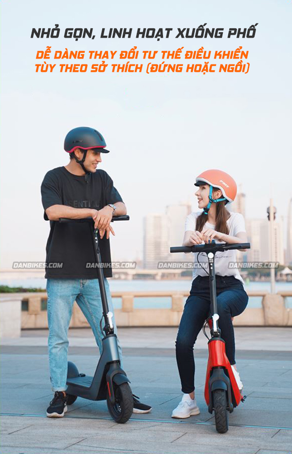 XE SCOOTER ĐIỆN GẤP GỌN G-FORCE S5 (BH 12T)