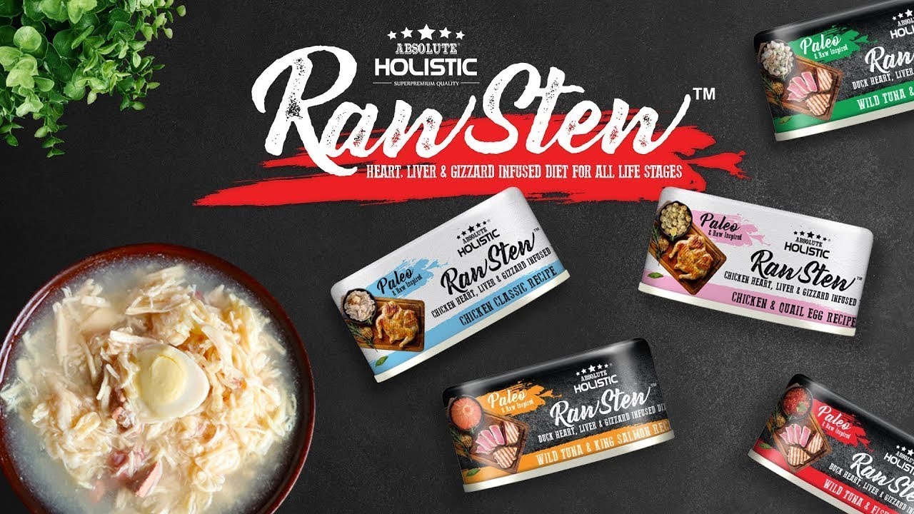 Pate Absolute Holistic Raw Stew cho chó mèo 80g