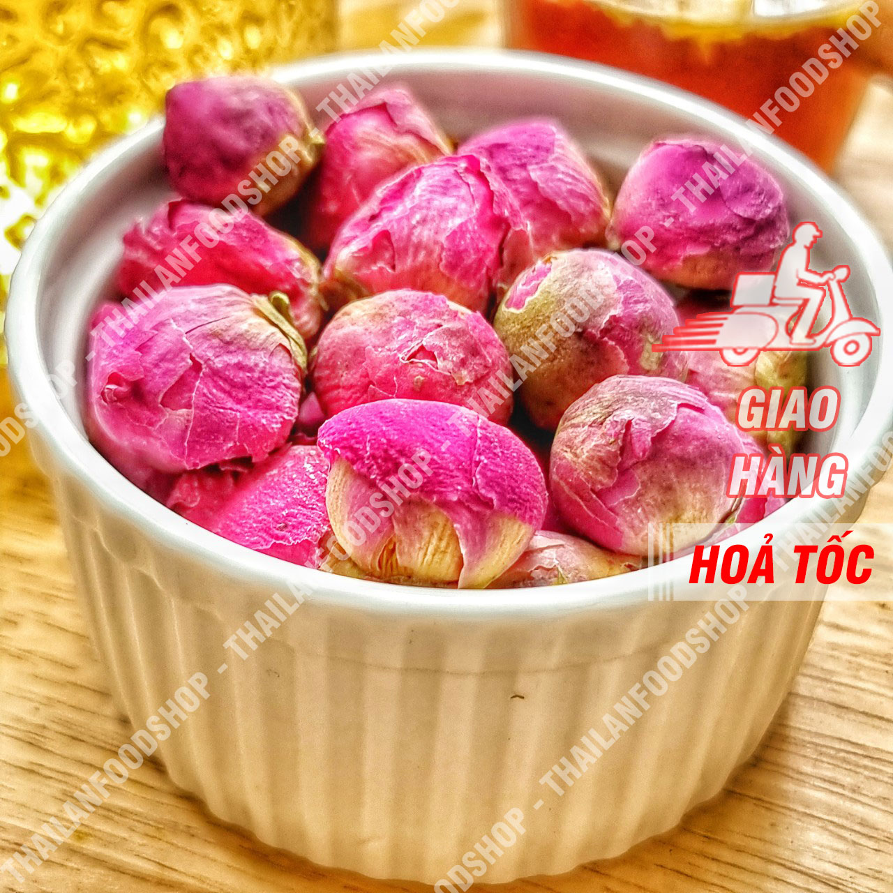 Trà Nụ Hoa Mẫu Đơn Sấy Lạnh Lon 150Gram