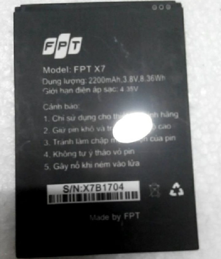 PIN FPT BUK 16 ZIN HÃNG