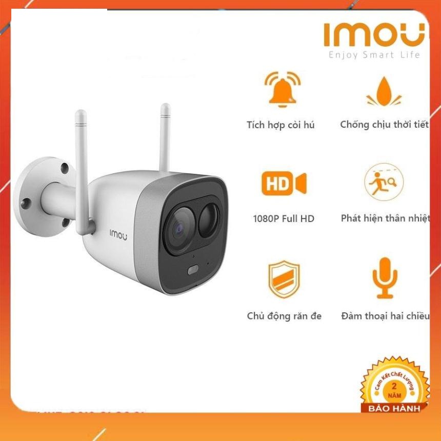 HOT Camera IP Wifi ngoài trời có còi đèn báo động IMOU G26EP 2MP FULL HD