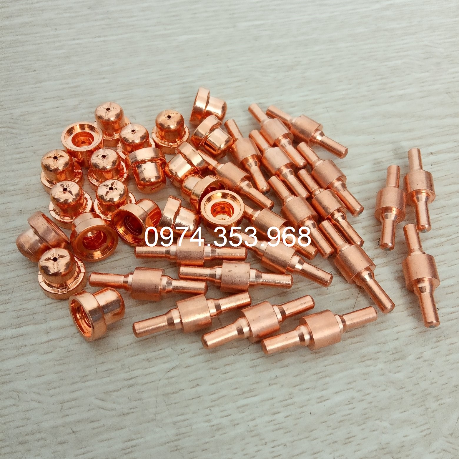 Bép cắt plasma klg40 đồng đỏ - 10 bộ