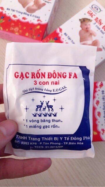 Băng Rốn Đông Pha Gạc Rốn Đông Pha Hiệu 3 Con Nai