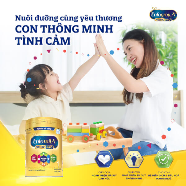 Sữa Enfamil A+ số 1 830g (0-6 tháng)