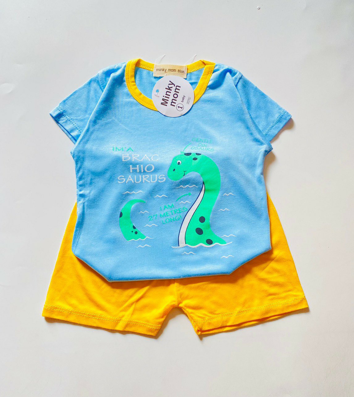 Bộ thun lạnh cotton cho bé