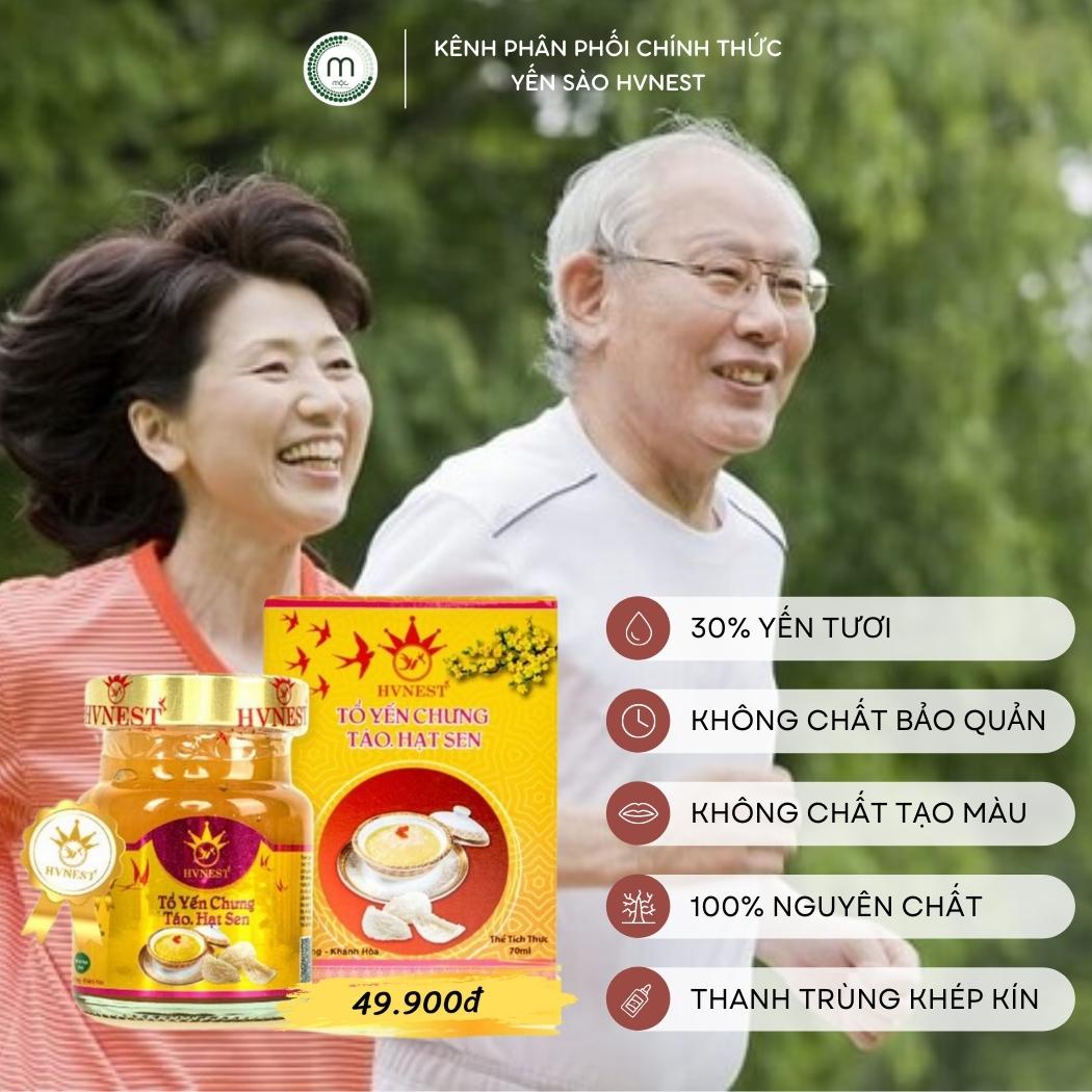 Yến chưng táo đỏ, hạt sen Nha Trang, Khánh Hòa - Hoàng Việt, yến sào bồi bổ sức khỏe cho người mới ốm dậy, tăng sức đề kháng,giải nhiệt cho cơ thể 70ml
