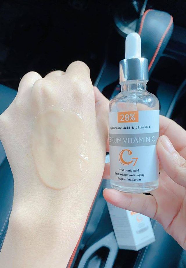 ( hàng chuẩn - SALE ) Serum Tế Bào Gốc C7 - Trị Nám, Tàn Nhang - Trắng Da