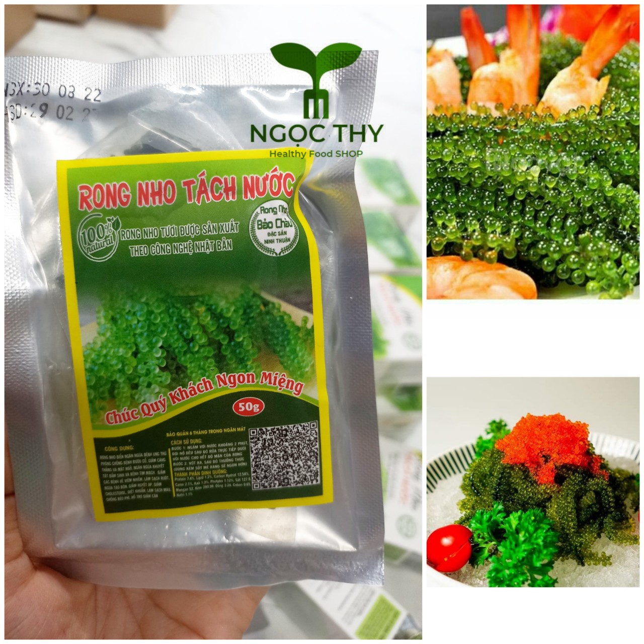 Rong nho tách nước Bảo Châu