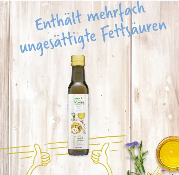 Dầu Hạt Lanh Ép Lạnh Hữu Cơ (Organic Flax Seed Oil) - 250ml