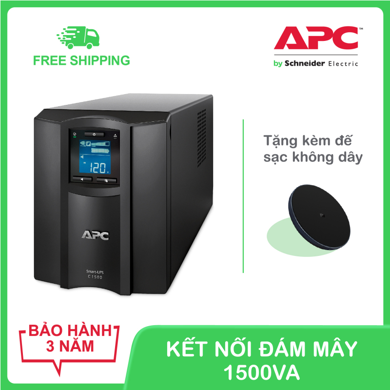 Bảng giá Bộ lưu điện thông minh APC by Schneider Electric Smart-UPS C 1500VA LCD 230V SMC1500IC Phong Vũ