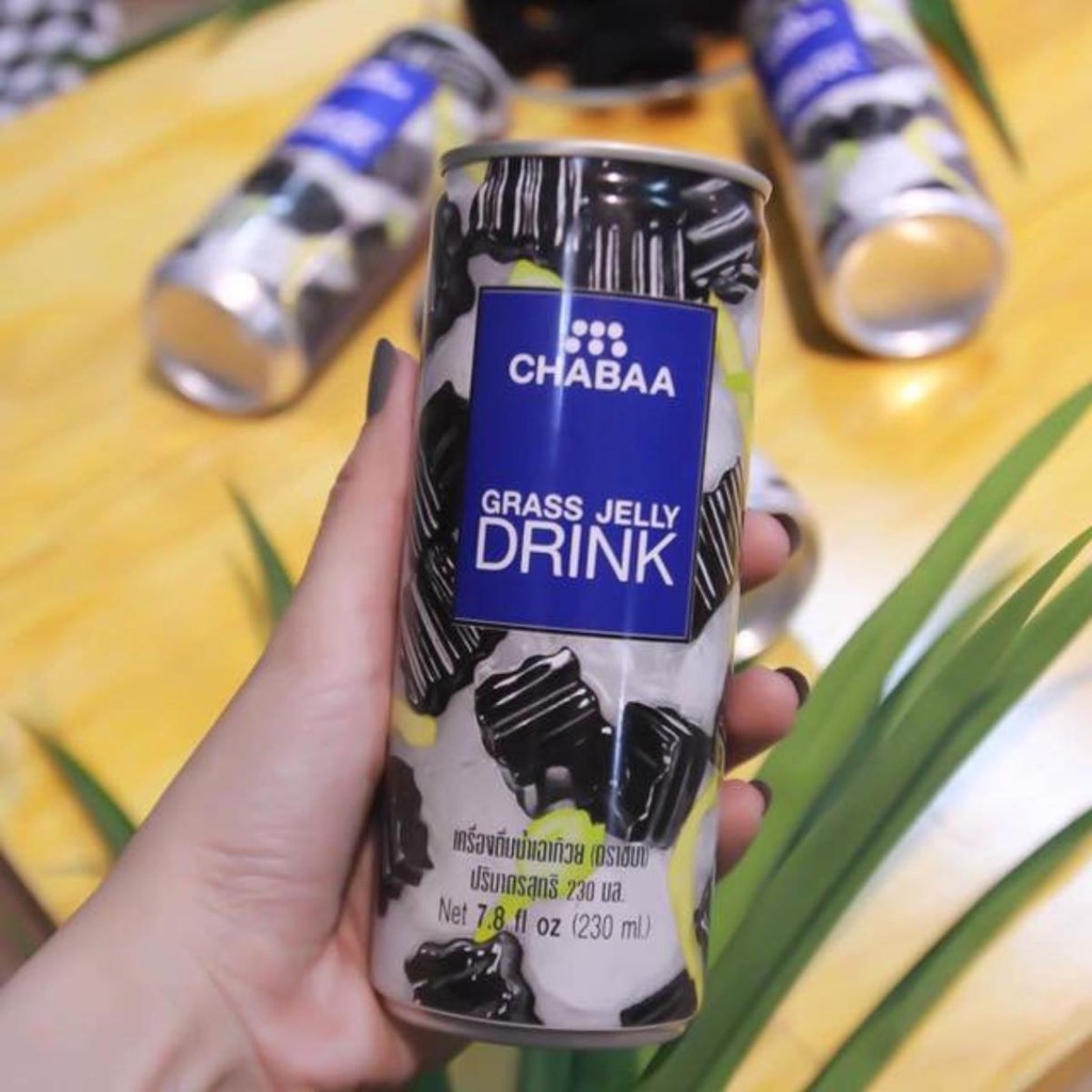 [MÙI VỊ THƠM NGON - ĐÃ KHÁT] Lon x 230ml Nước Sương Sáo Chabaa Thái lan. (Date : 24 tháng)-[ 12.12 Hot Deals ]