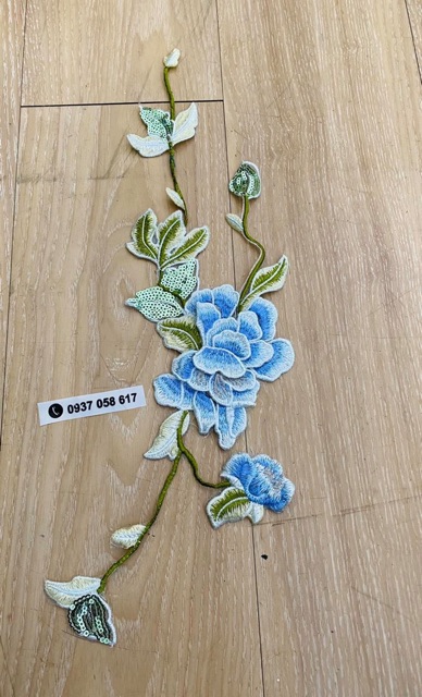 Bông 3D kết áo