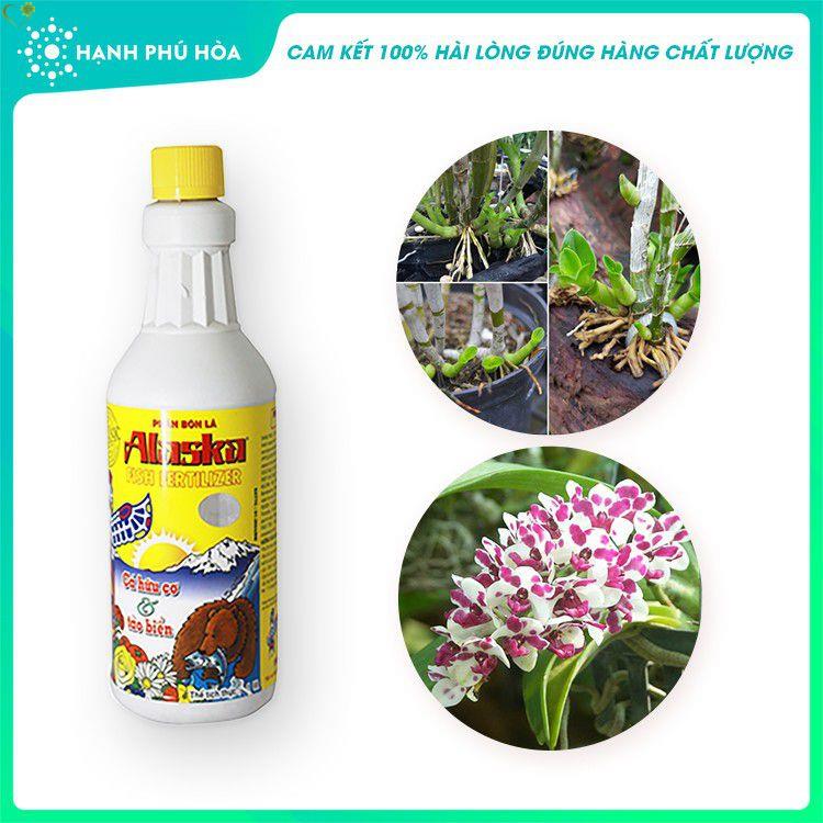 ALASKA 100ML Phân Bón Lá Đạm Cá Hữu Cơ Alaska (Mỹ) 100ml/Hũ