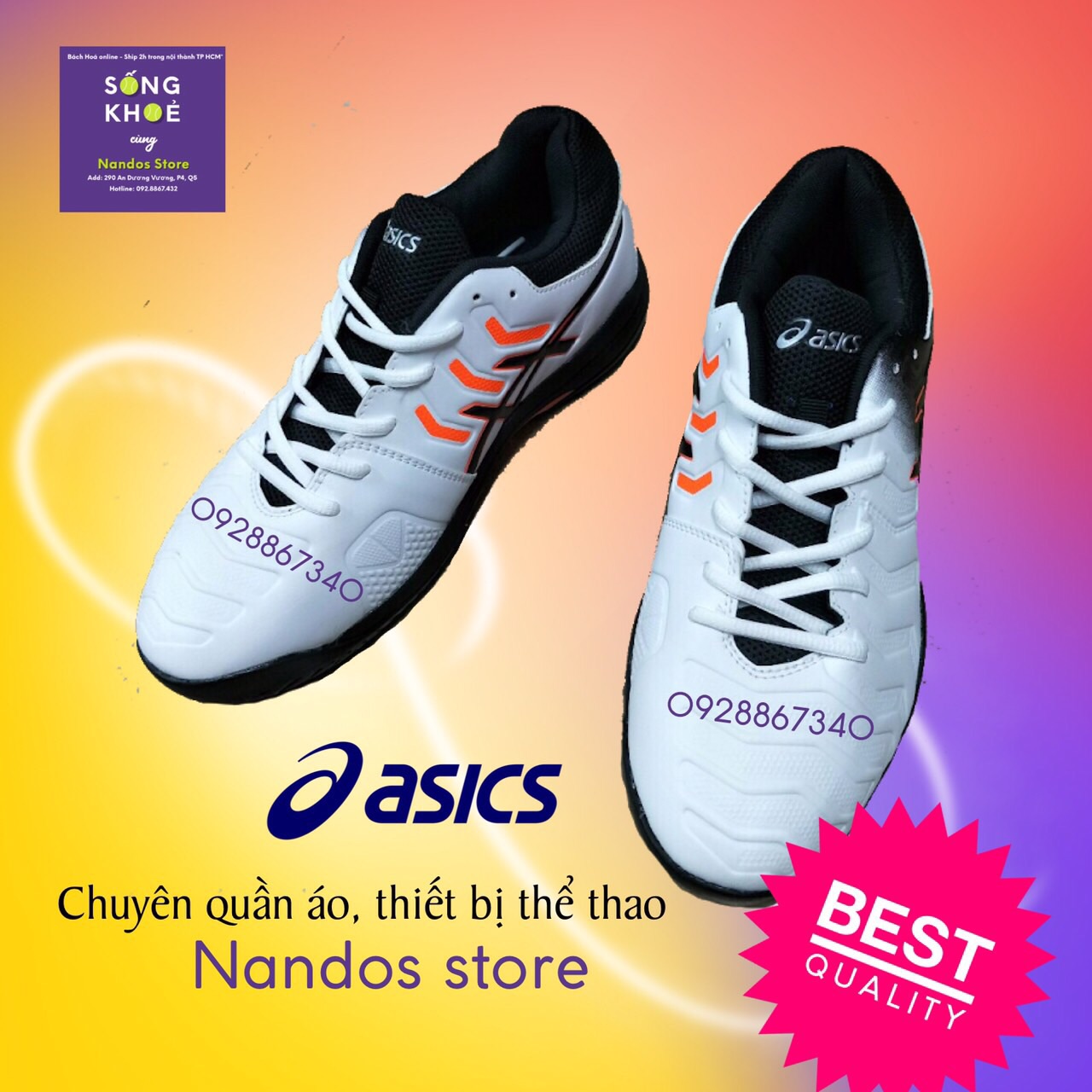 [HCM][GIẢM GIÁ 26%] GIÀY TENNIS ASICS DJOKOVIC T11/2022