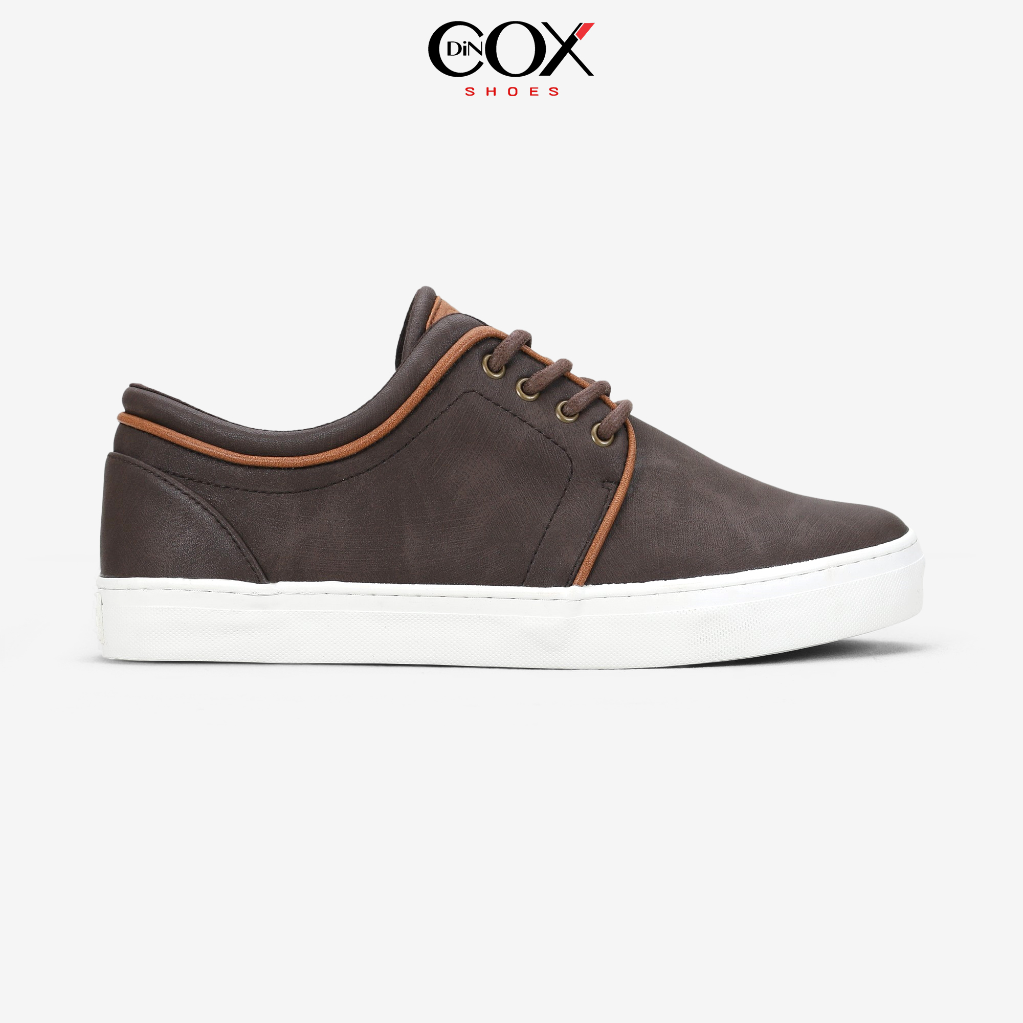 Giày Thể Thao Nam DinCox Dark Brown C03