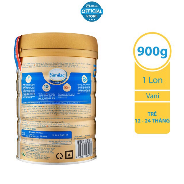 Sữa Similac Hmo Số 3 900G