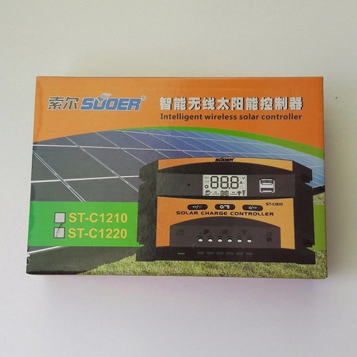 [HCM]Điều khiển sạc PWM 20A - Suoer - ST-C1220