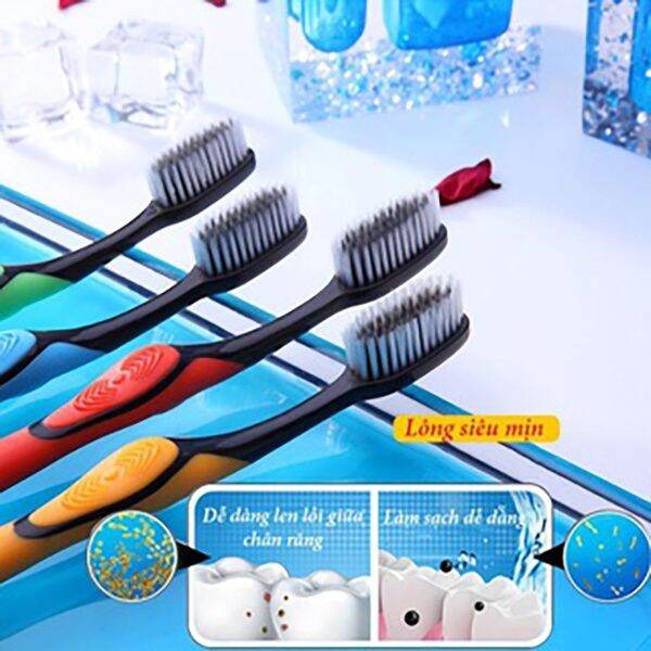 bàn trải đánh răng than tre hàn quốc