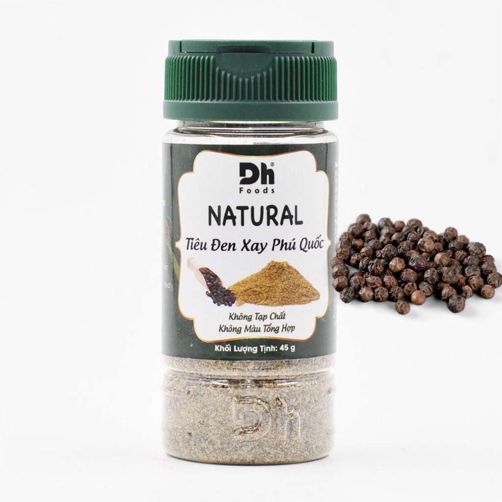 Gia vị bột nguyên chất (tỏi, sả, gừng, nghệ, ớt...) DH Foods