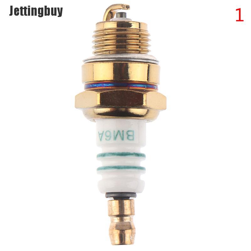 BM6A Spark Plug Glow Plug Replacemnet for 2-stroke Chainsaw Lawn Mower Strimmer 1