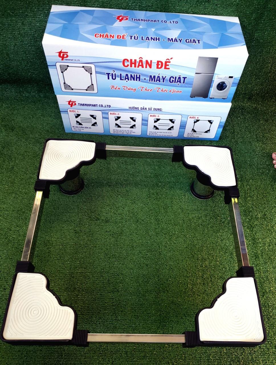 Chân đế dùng cho máy giặt kích thước 50cm đến 68cm