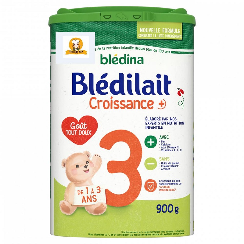 Sữa Bledilait hãng Bledina Pháp 900g đủ số 1,2,3